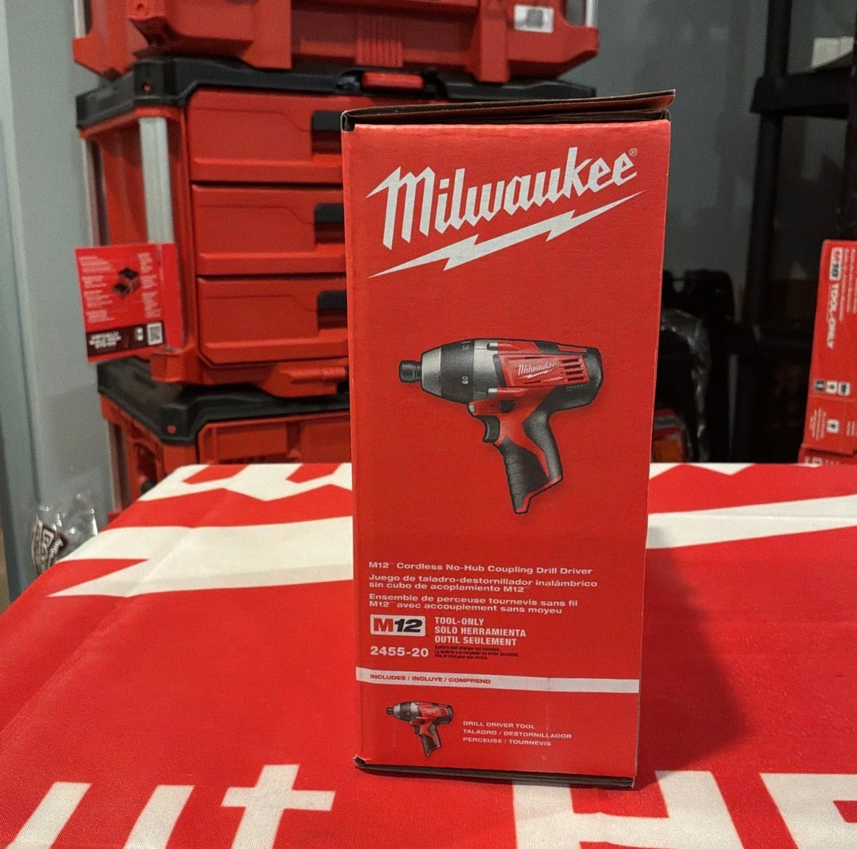 Milwaukee M12™ 2455-20 No-Hub Coupling Drill Driver