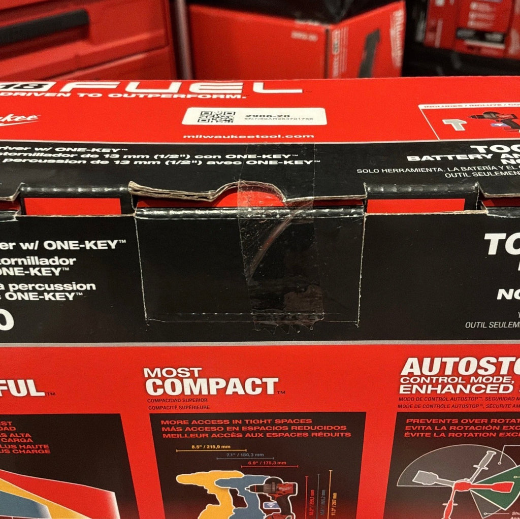 Milwaukee M18 FUEL™ 2906-20 1/2″ Hammer Drill/Driver ONE-KEY™
