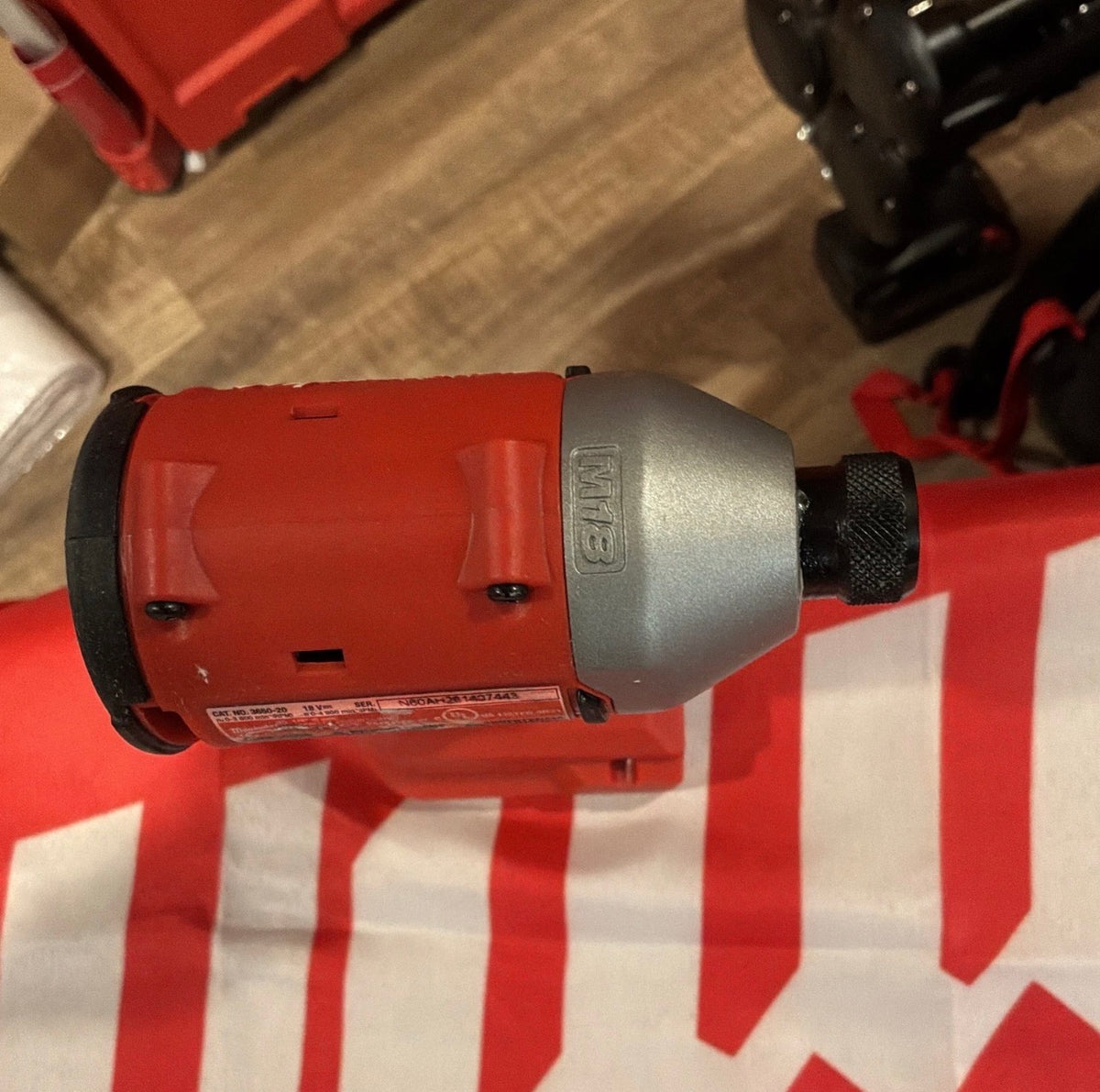 Milwaukee M18™ 3650-20 Brushless 1/4″ Hex Impact Driver