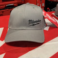 Milwaukee Men’s Gray Stretch Fit Baseball Cap – Large/XL