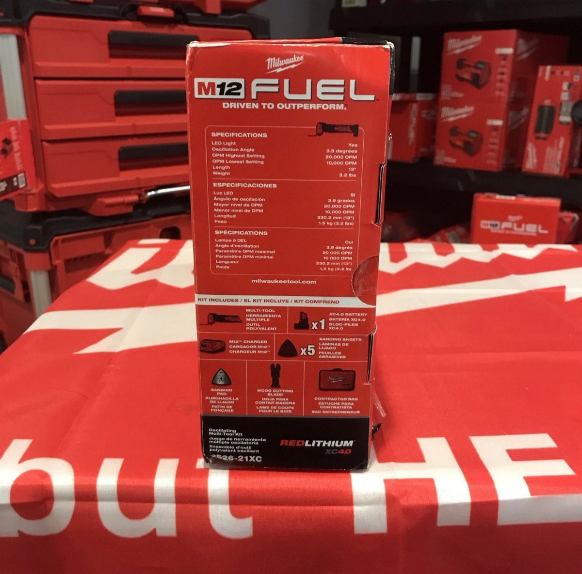 Milwaukee M12 FUEL™ 2526-21XC Oscillating Multi-Tool Kit