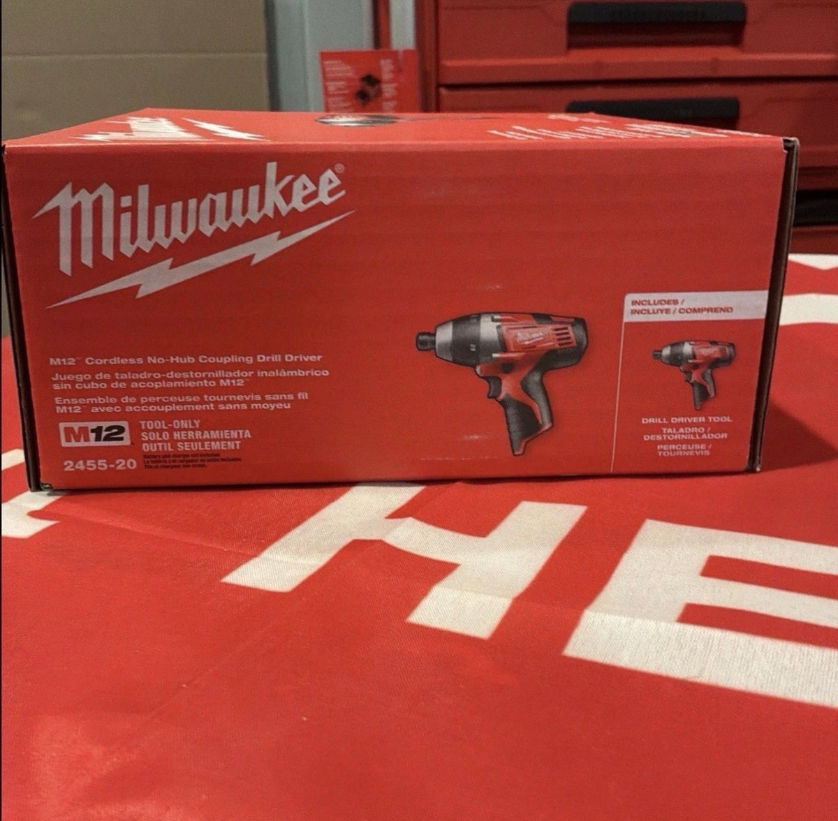 Milwaukee M12™ 2455-20 No-Hub Coupling Drill Driver