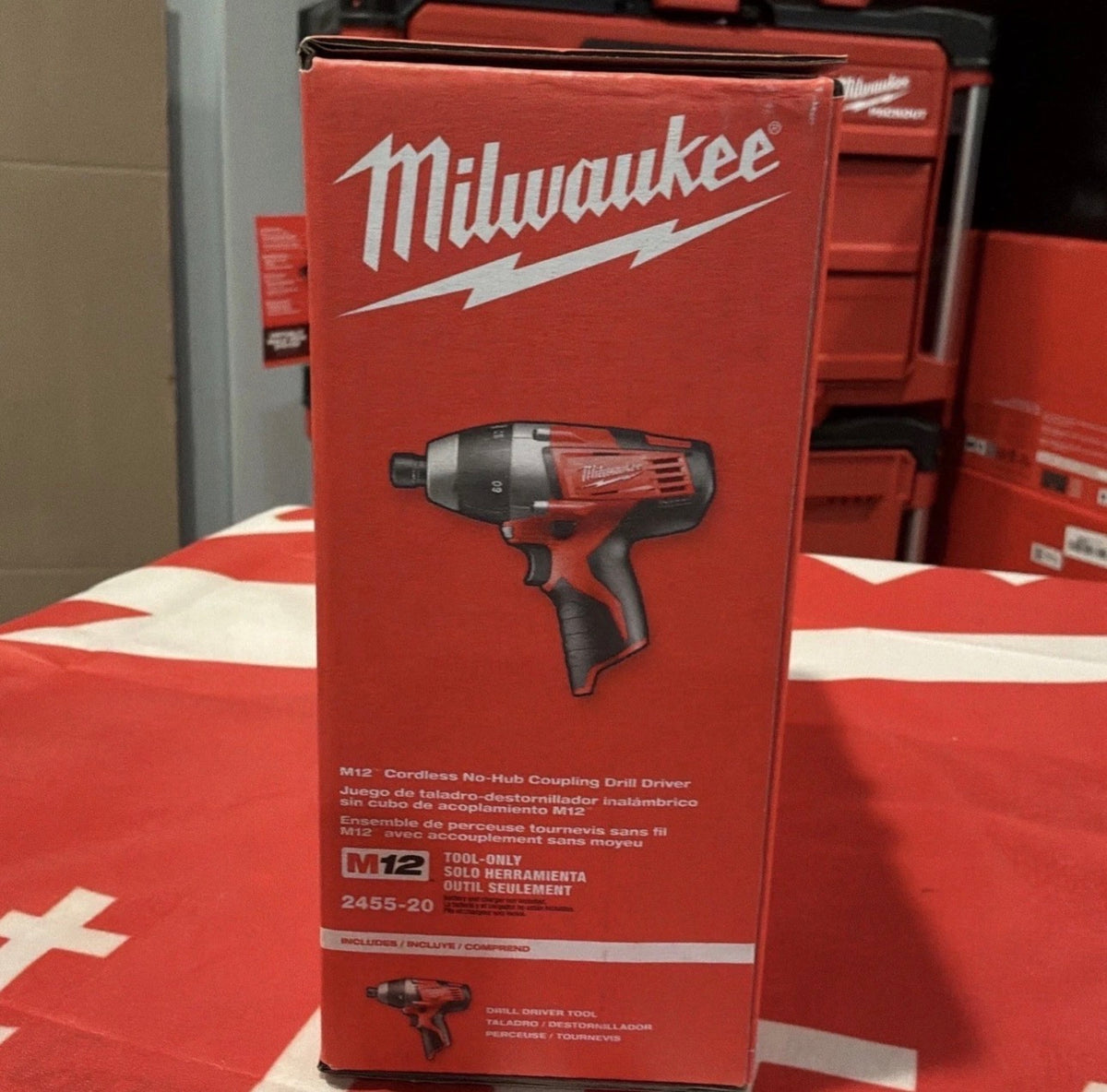 Milwaukee M12™ 2455-20 No-Hub Coupling Drill Driver