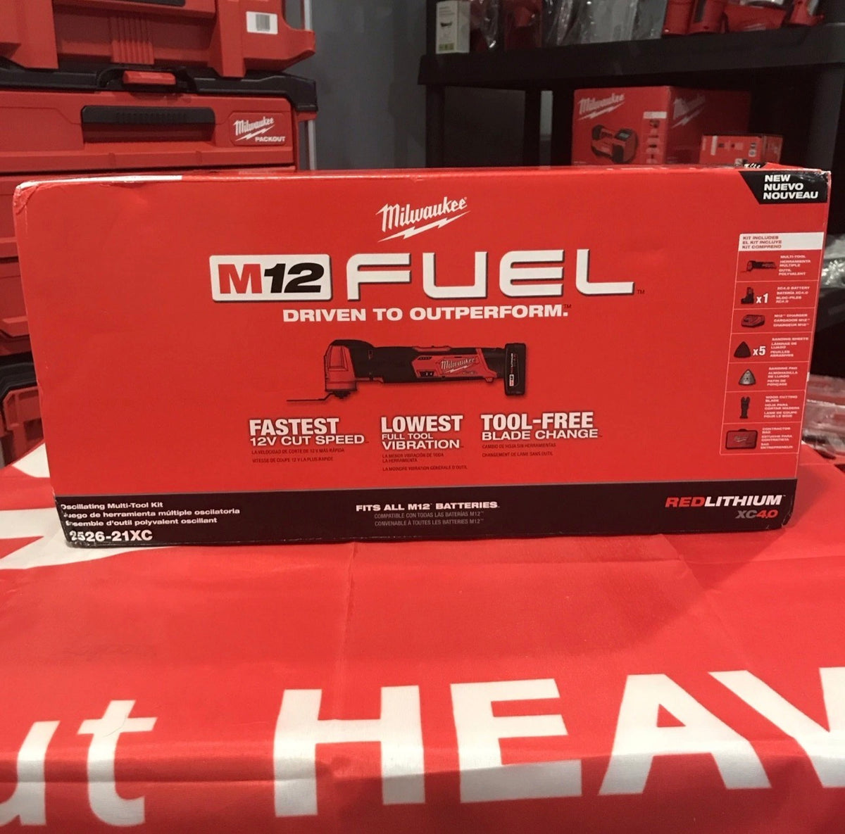Milwaukee M12 FUEL™ 2526-21XC Oscillating Multi-Tool Kit