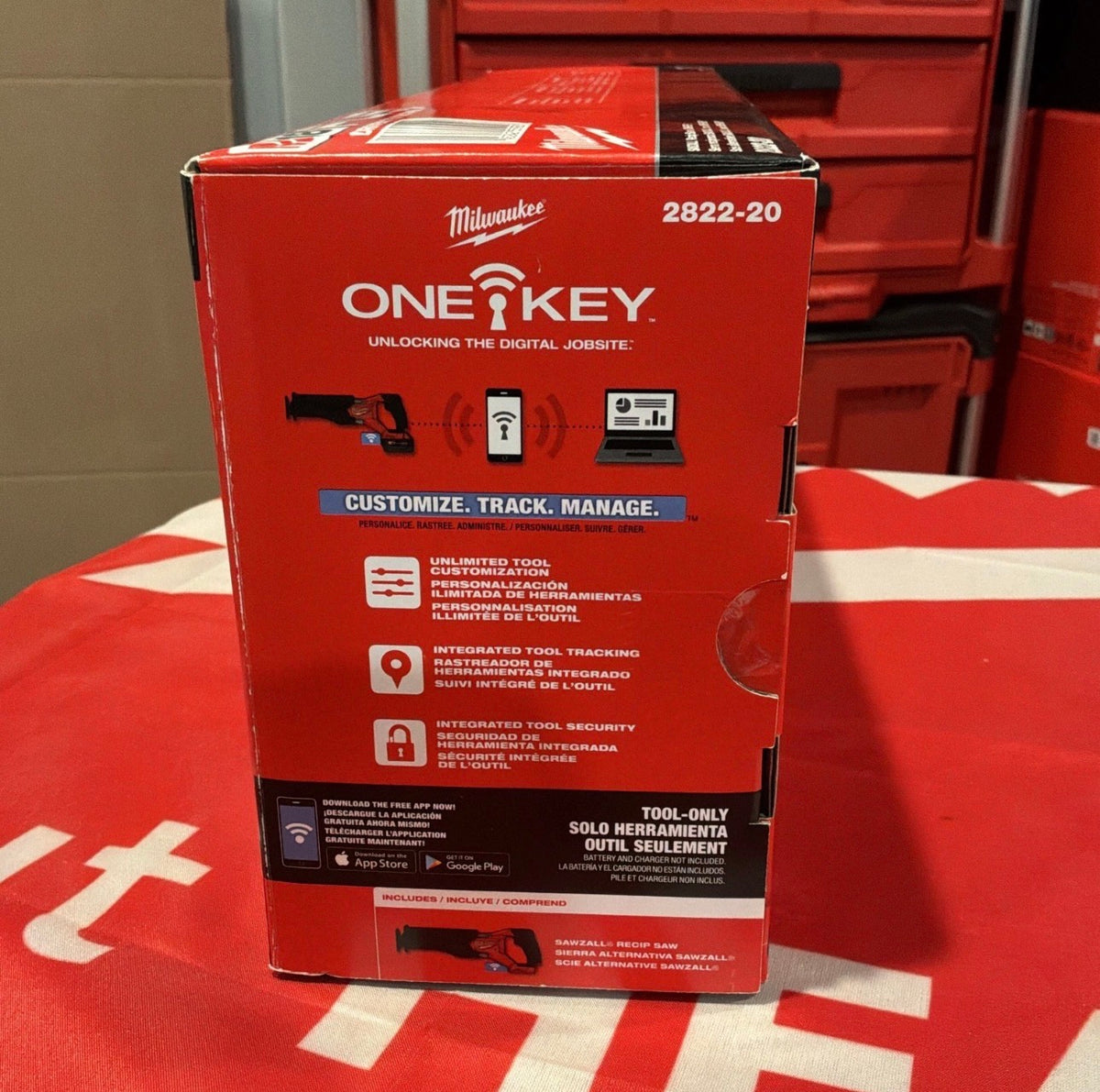 Milwaukee M18 FUEL™ 2822-20 SAWZALL® ONE-KEY™ Reciprocating Saw