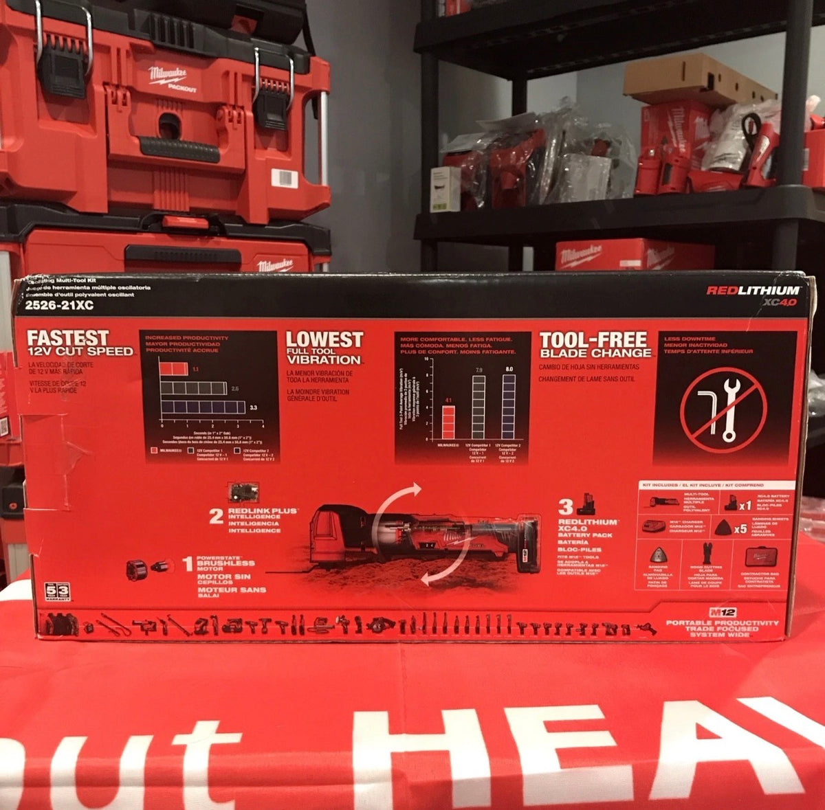 Milwaukee M12 FUEL™ 2526-21XC Oscillating Multi-Tool Kit