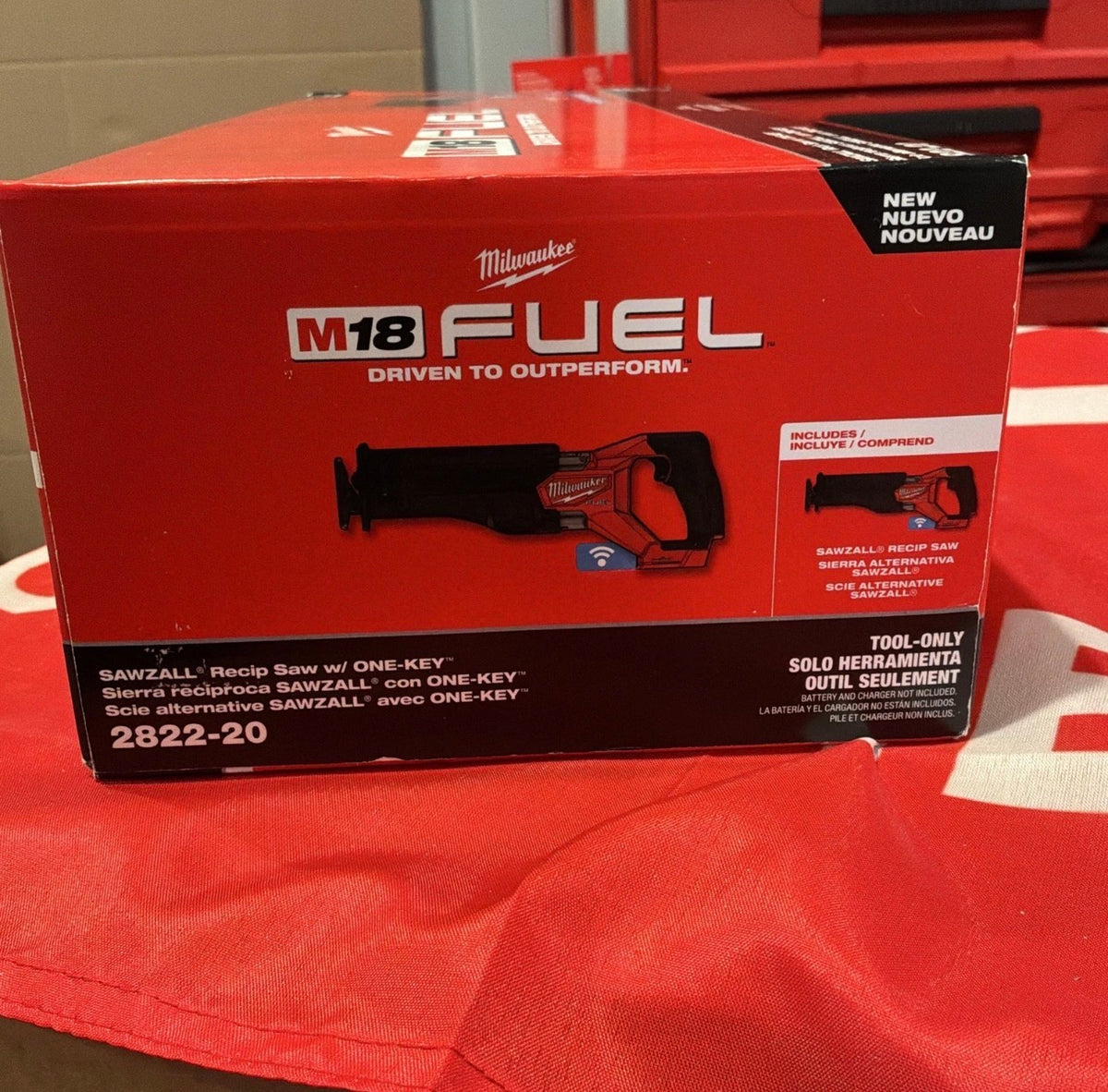Milwaukee M18 FUEL™ 2822-20 SAWZALL® ONE-KEY™ Reciprocating Saw