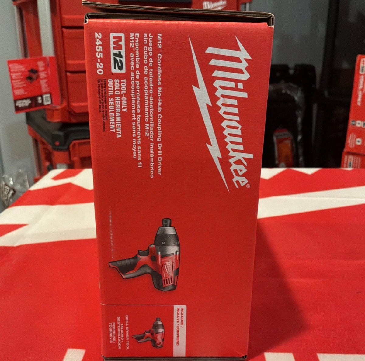 Milwaukee M12™ 2455-20 No-Hub Coupling Drill Driver