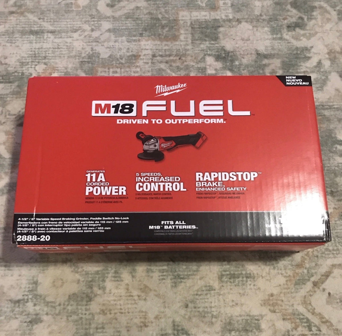 Milwaukee M18 FUEL™ 2888-20 Breaking Angle Grinder 18V