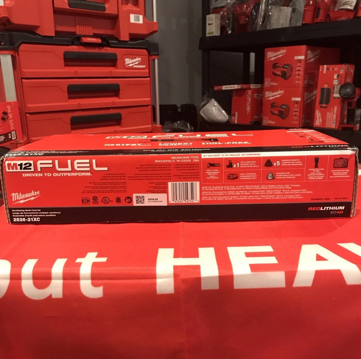 Milwaukee M12 FUEL™ 2526-21XC Oscillating Multi-Tool Kit