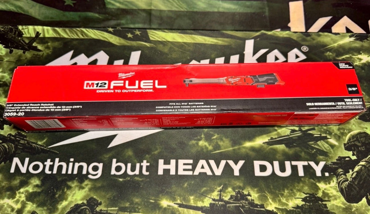 Milwaukee M12 FUEL™ 3059-20 3/8″ Extended Reach Ratchet