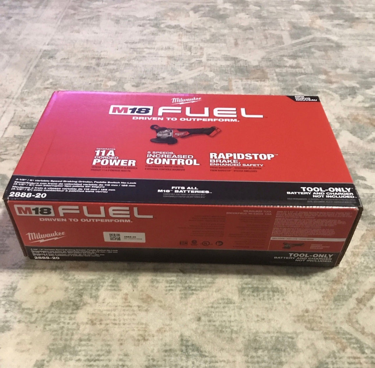 Milwaukee M18 FUEL™ 2888-20 Breaking Angle Grinder 18V