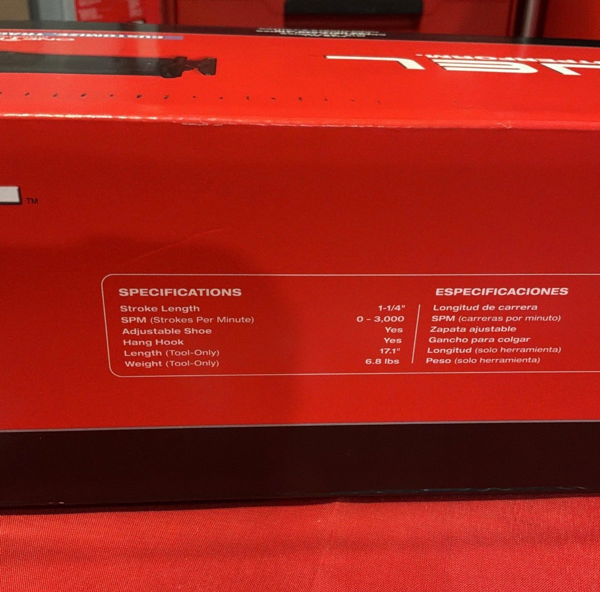 Milwaukee M18 FUEL™ 2822-20 SAWZALL® ONE-KEY™ Reciprocating Saw