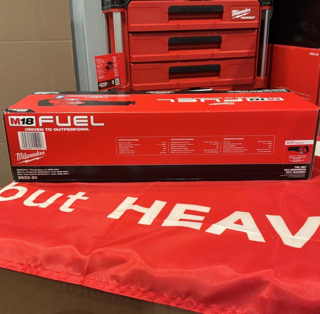 Milwaukee M18 FUEL™ 2822-20 SAWZALL® ONE-KEY™ Reciprocating Saw