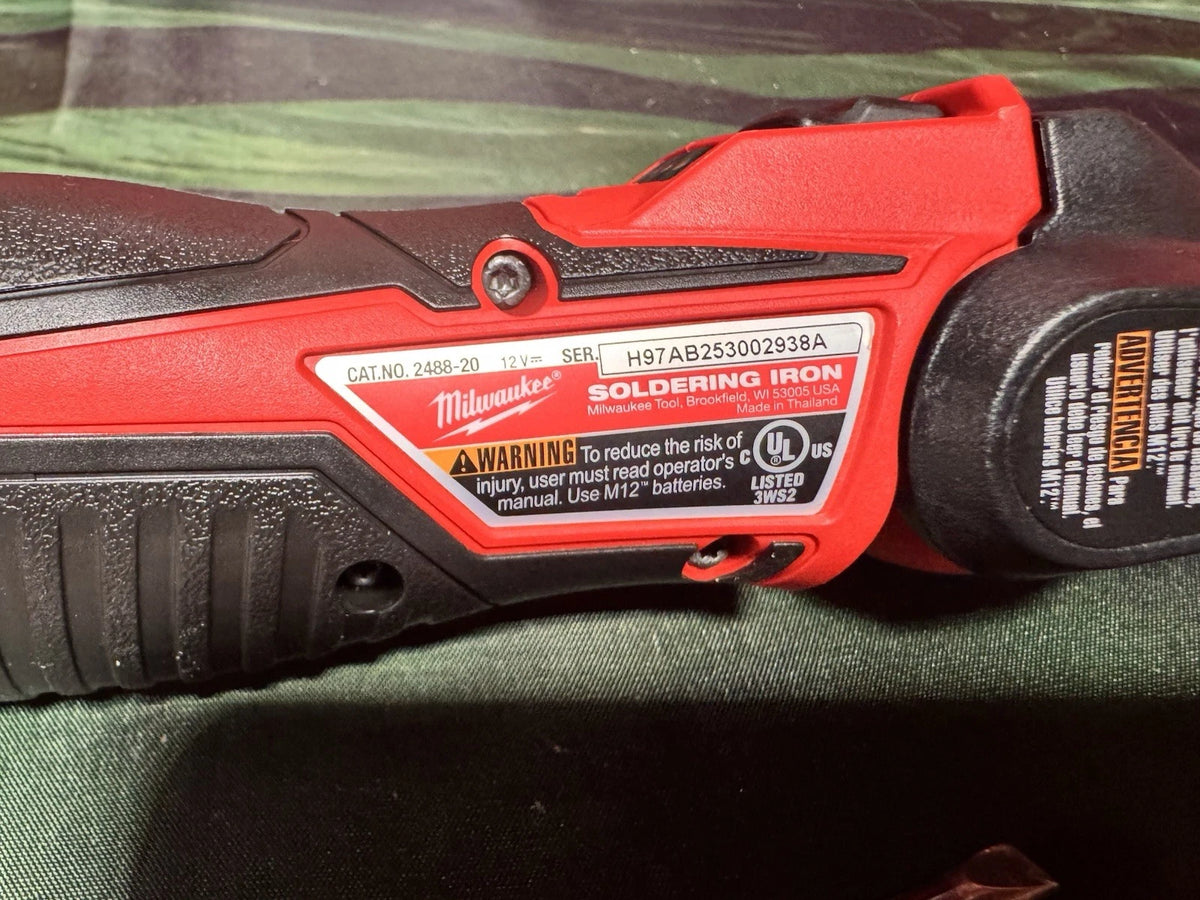 Milwaukee M12™ 12V Akkumulátoros Forrasztópáka – Tool Only