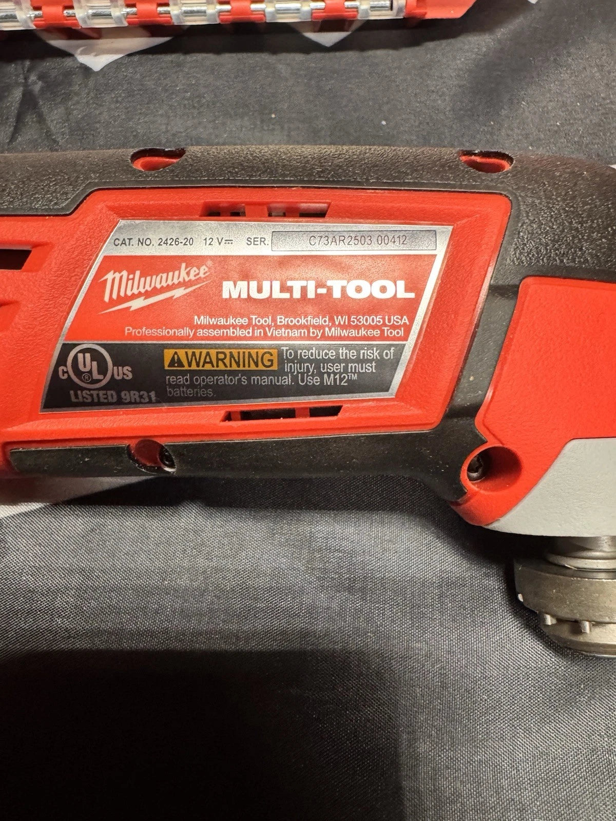 Milwaukee M12™ Oscillating Multi-Tool + 20 részes Pengekészlet