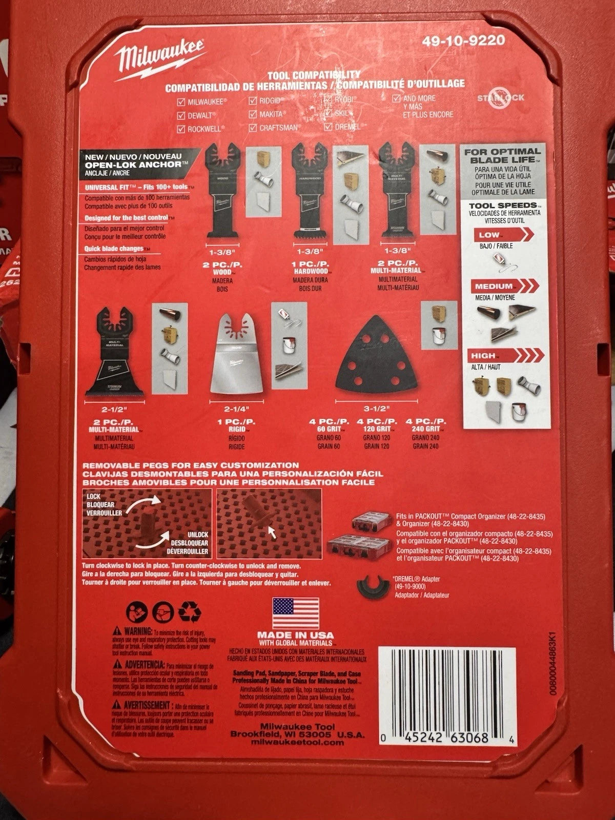 Milwaukee M12™ Oscillating Multi-Tool + 20 részes Pengekészlet