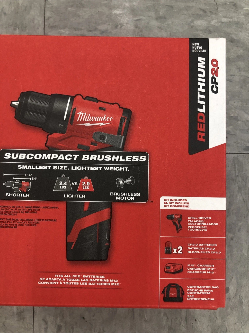 Milwaukee Tool 3401-22 SCPBL Drill Driver Kit
