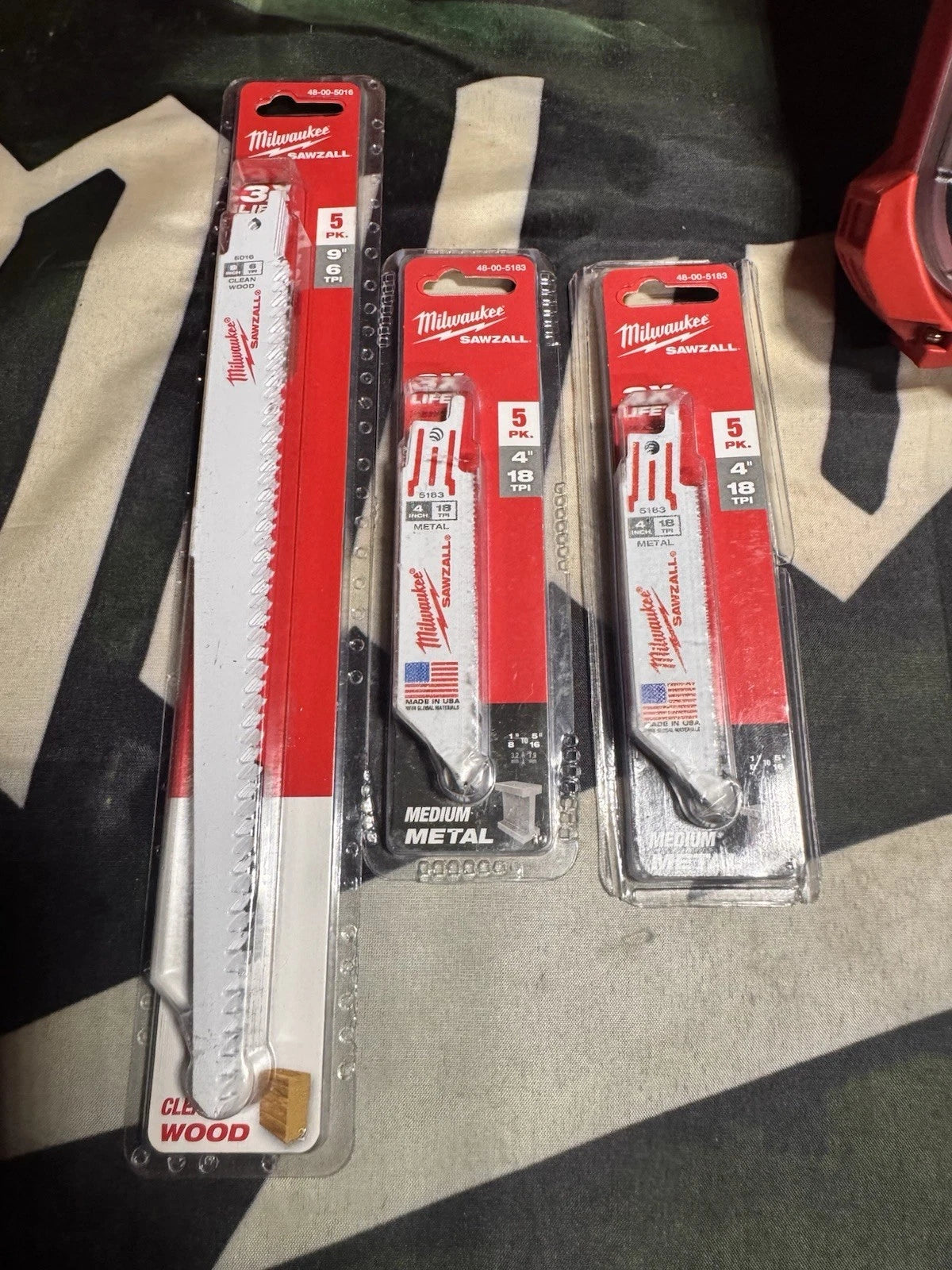 Milwaukee SAWZALL™ PACKOUT™ Carbide – 30 részes Szablyafűrészlap-készlet