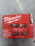 Milwaukee 2691-22 M18 18V Li-Ion Cordless Drill Driver Combo Kit